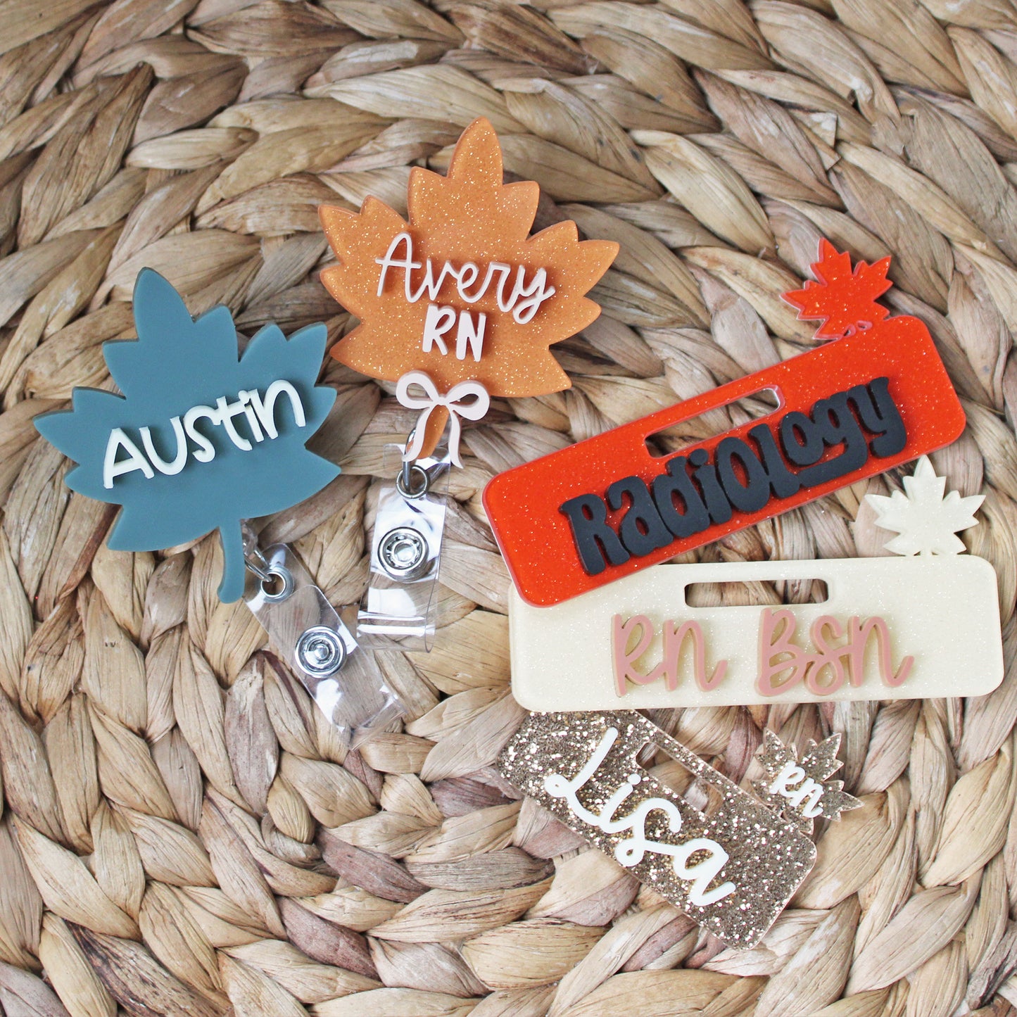 Leaf Badge Reel