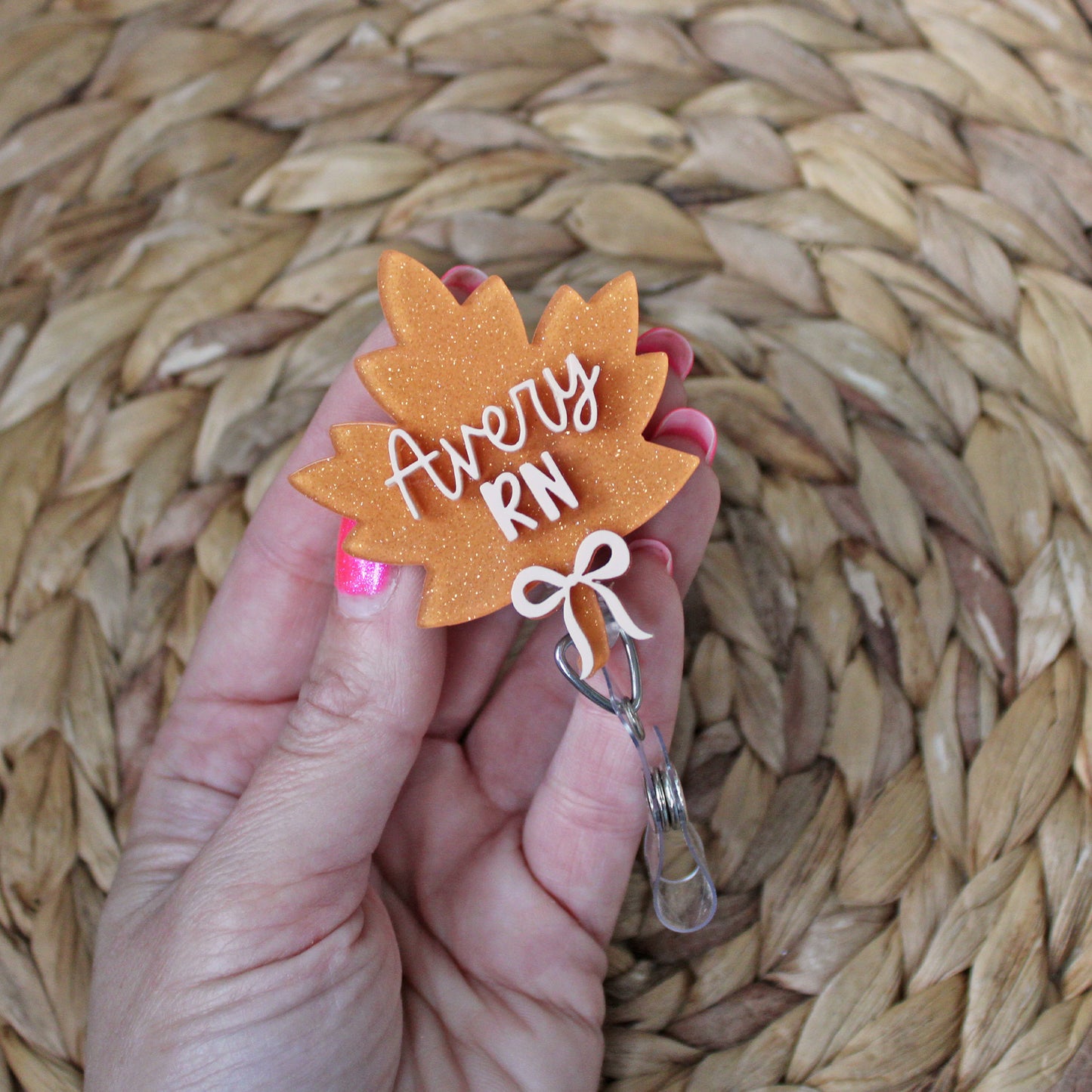 Leaf Badge Reel