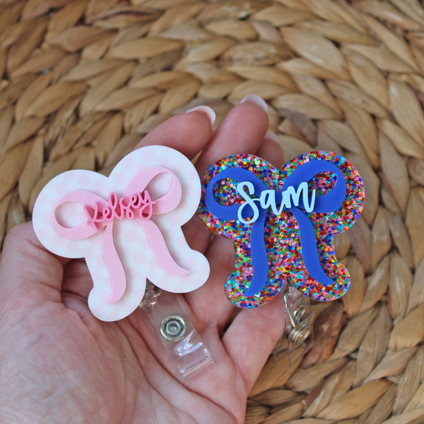 Bow Badge Reel
