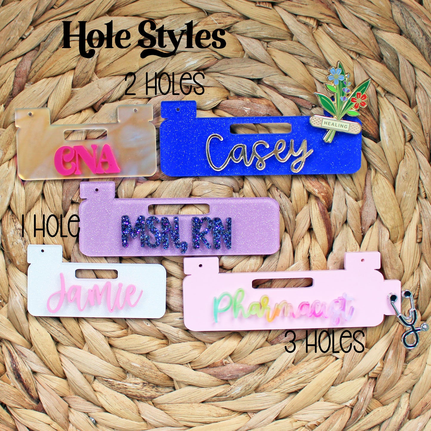Custom Acrylic Pin Badge Topper
