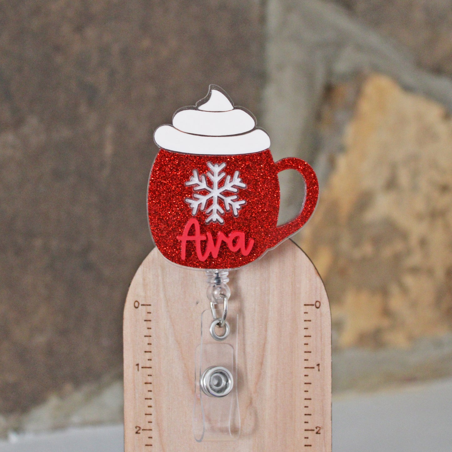 Hot Cocoa Badge Reel