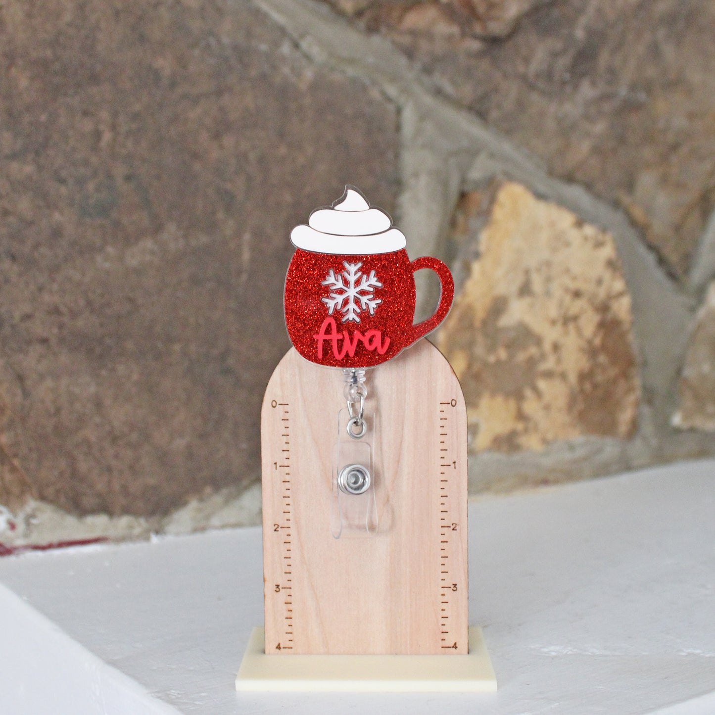 Hot Cocoa Badge Reel