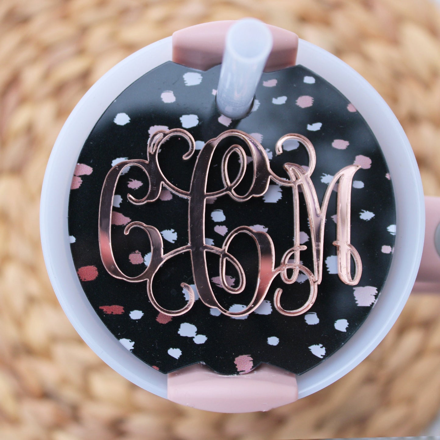 Monogram Stanley Name Plate, Monogram Topper