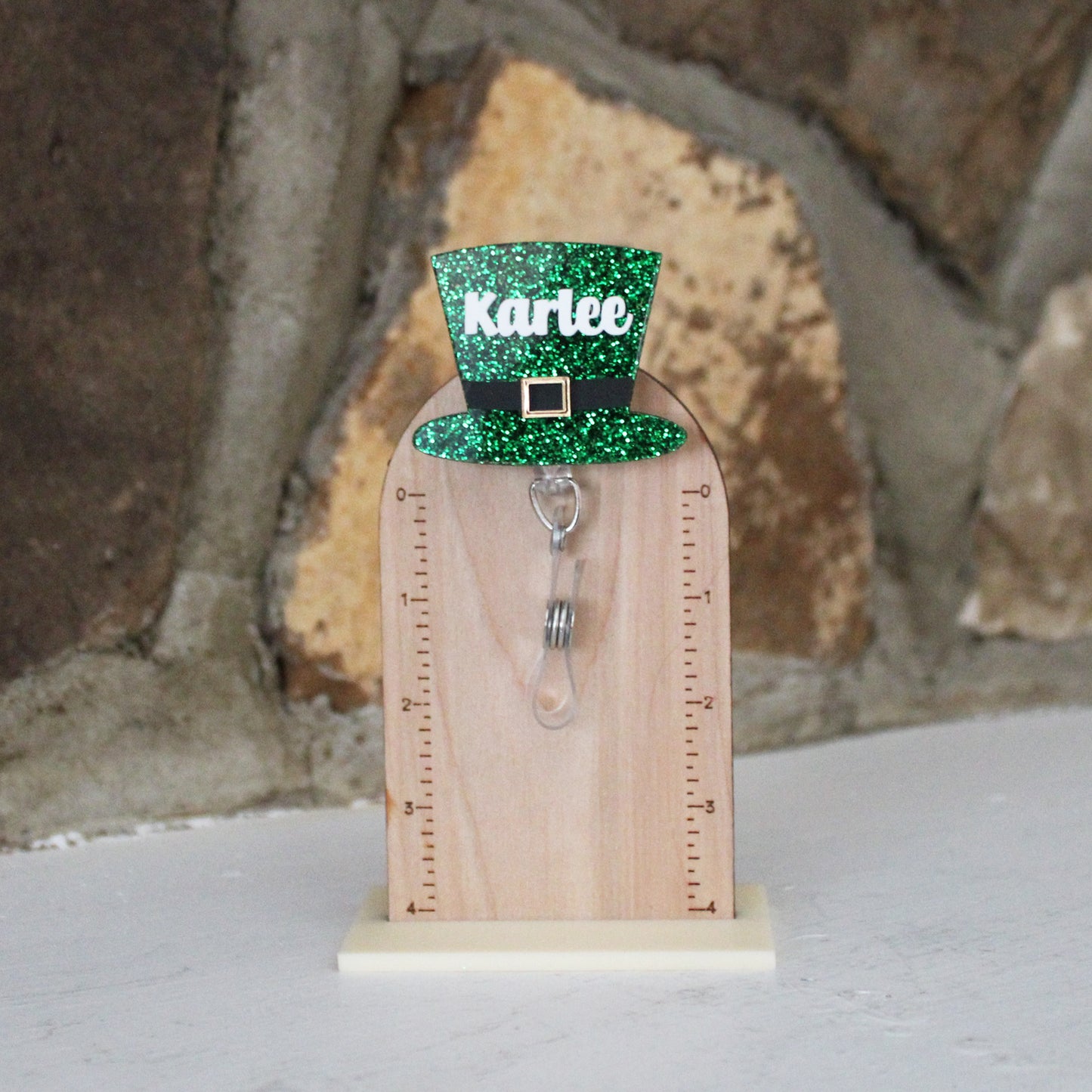 Saint Patty's day Hat badge Reel