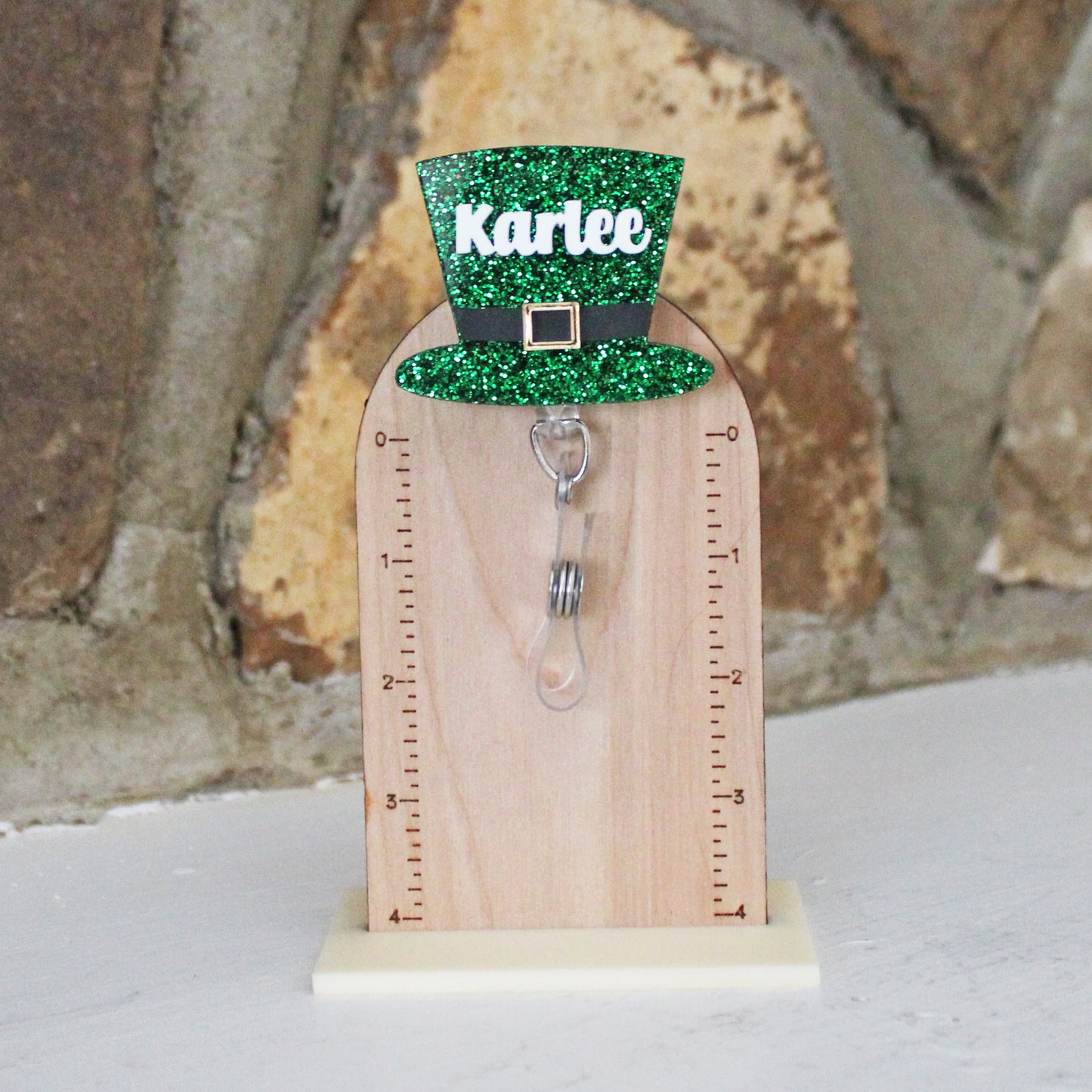 Saint Patty's day Hat badge Reel