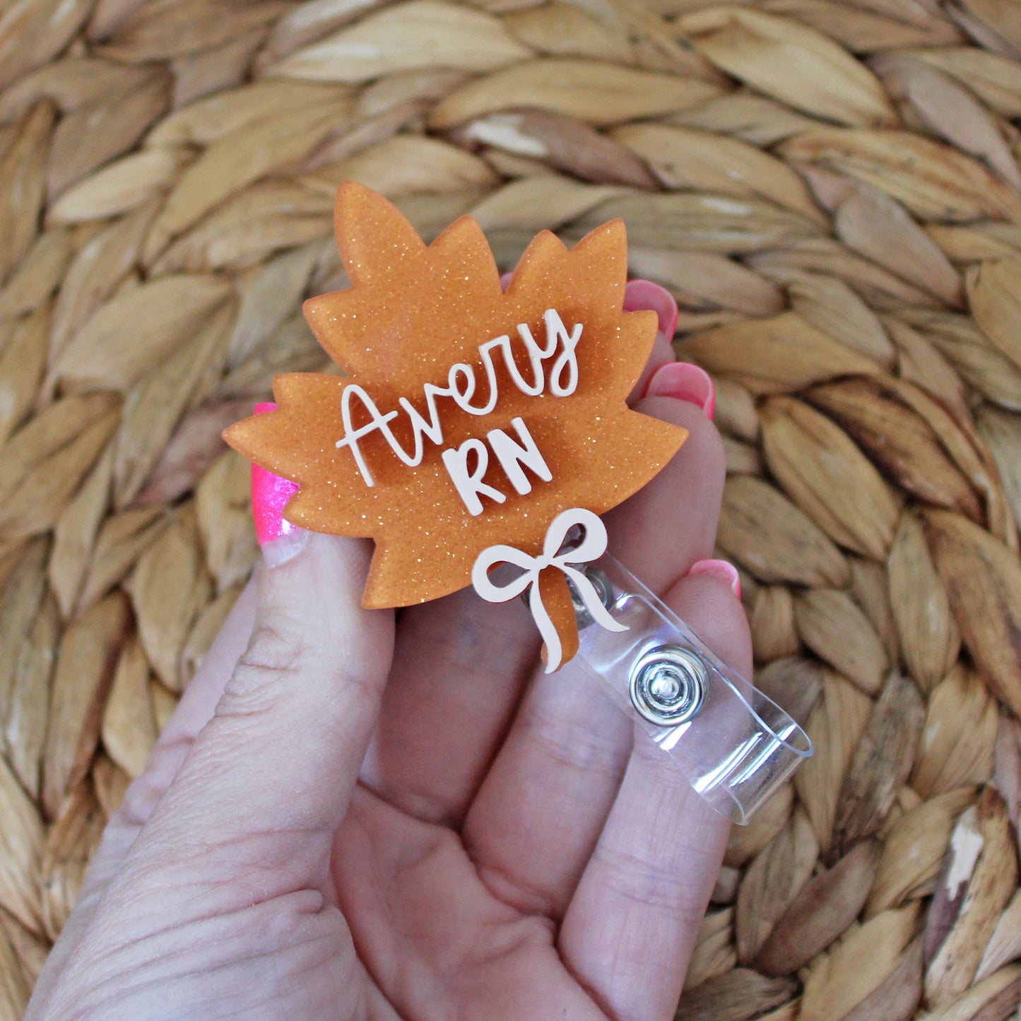 Leaf Badge Reel