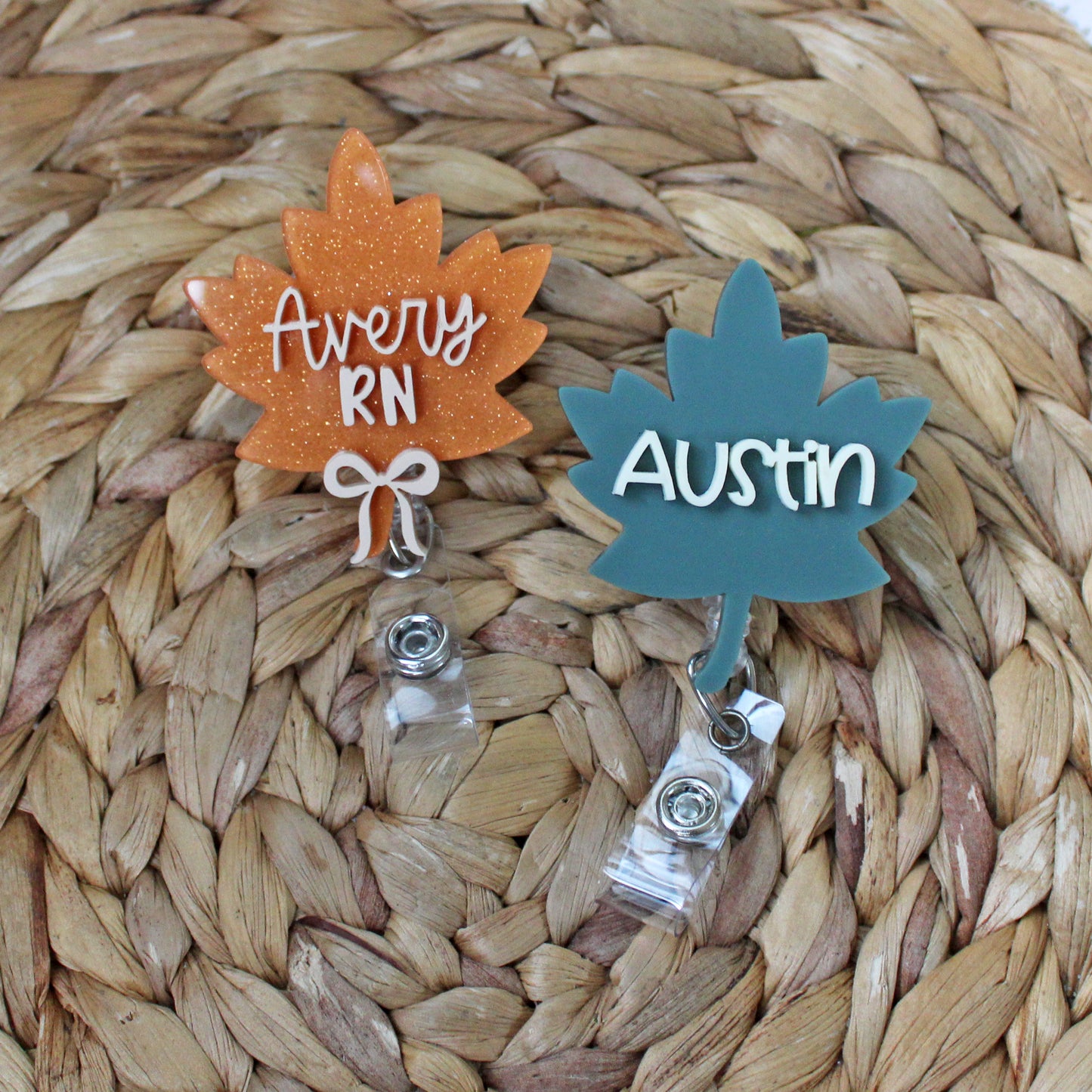 Leaf Badge Reel