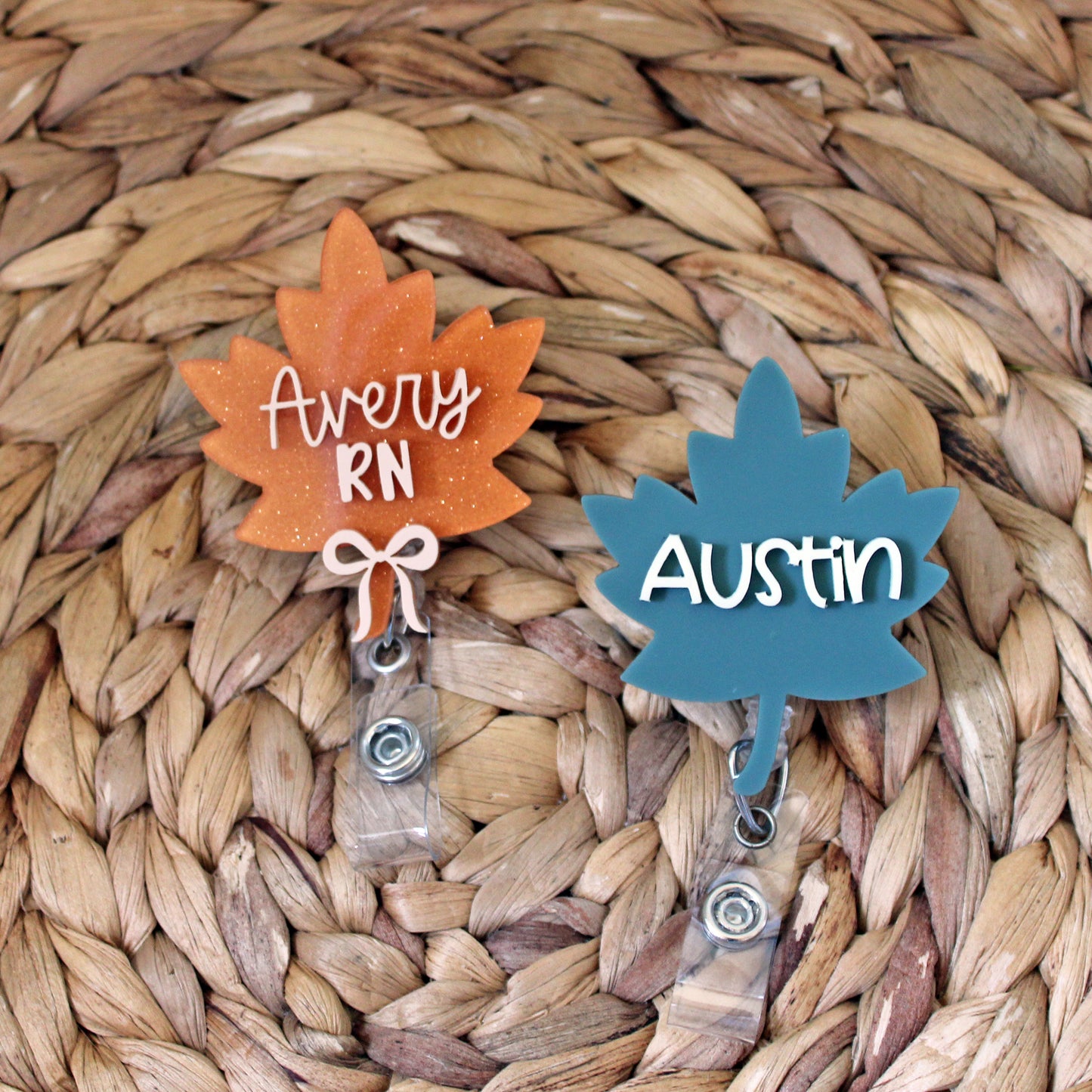 Leaf Badge Reel