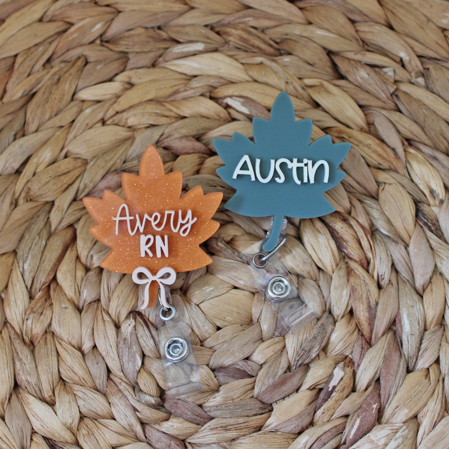 Leaf Badge Reel