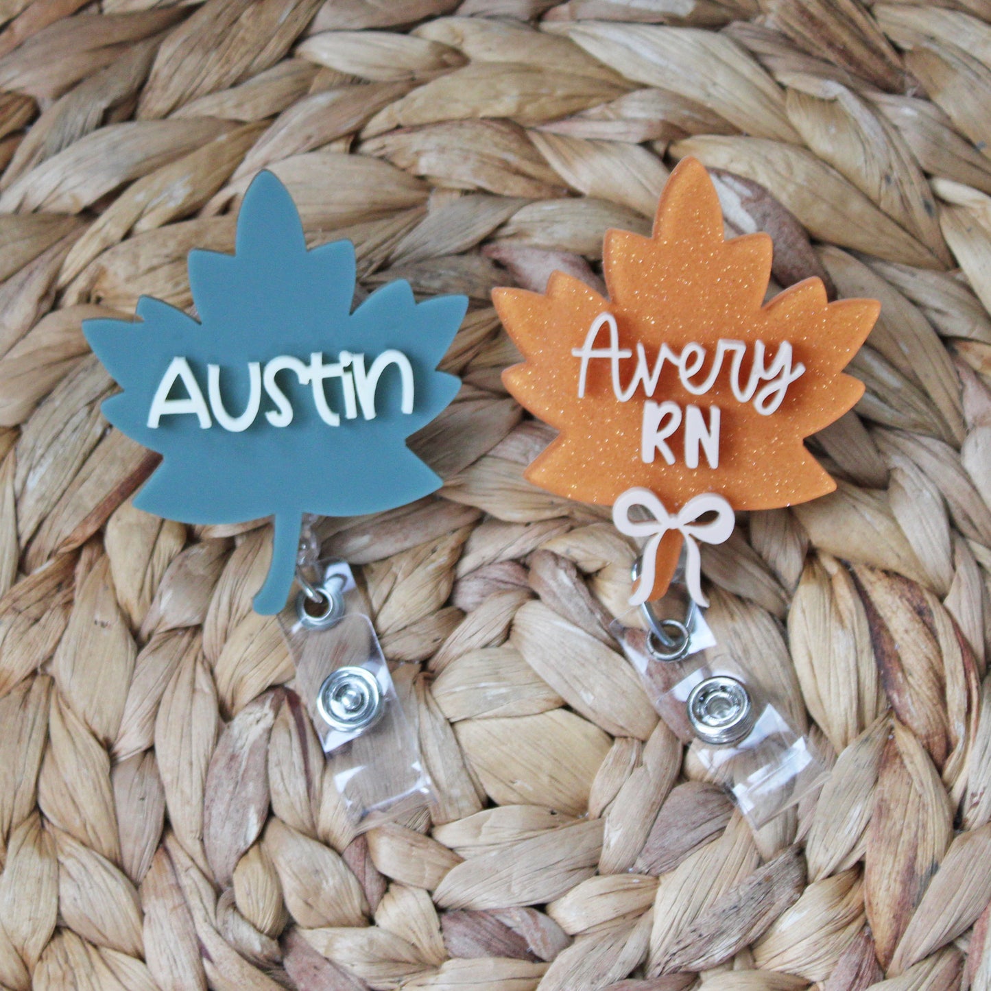 Leaf Badge Reel