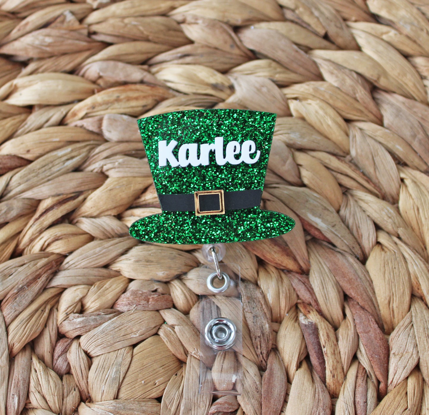 Saint Patty's day Hat badge Reel