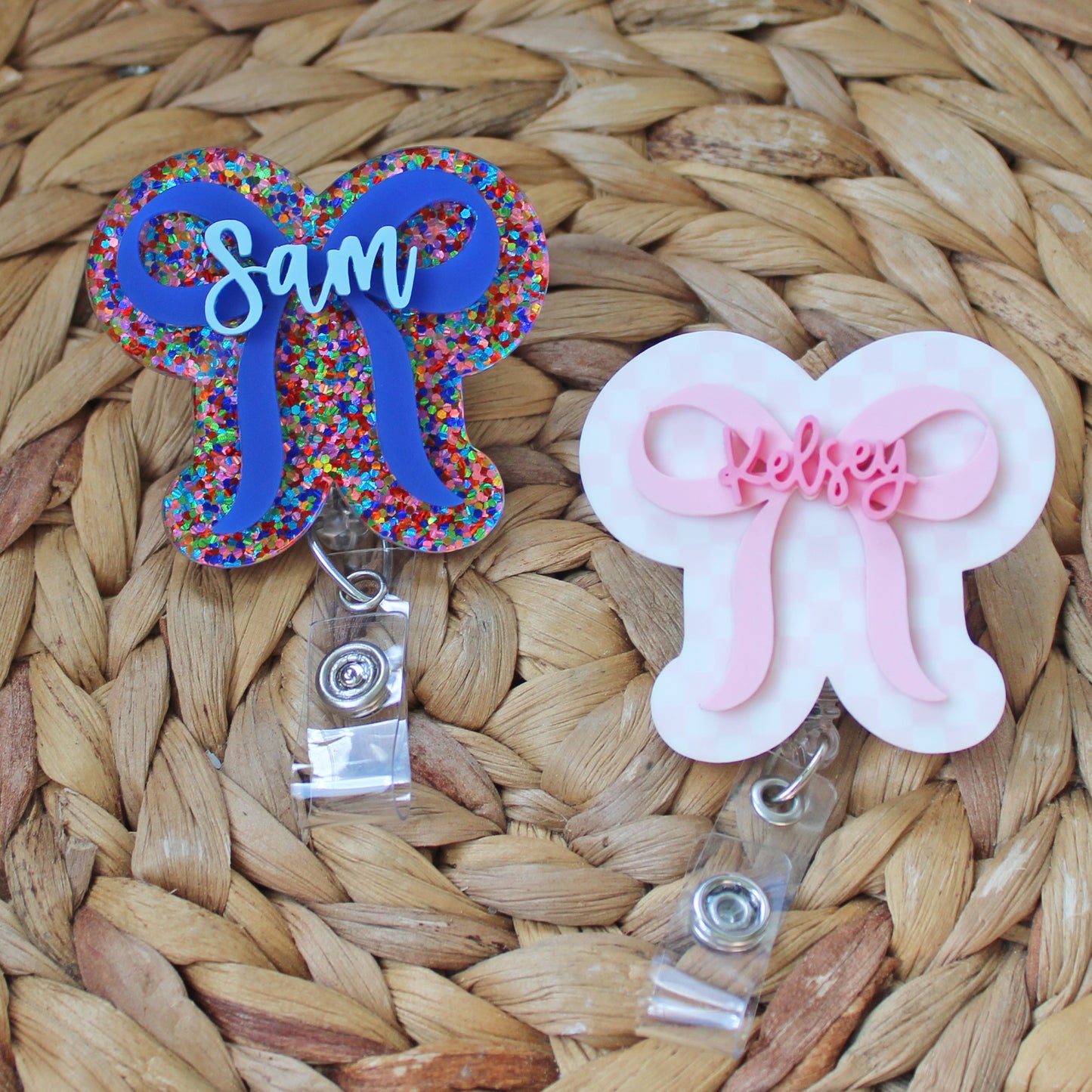 Bow Badge Reel