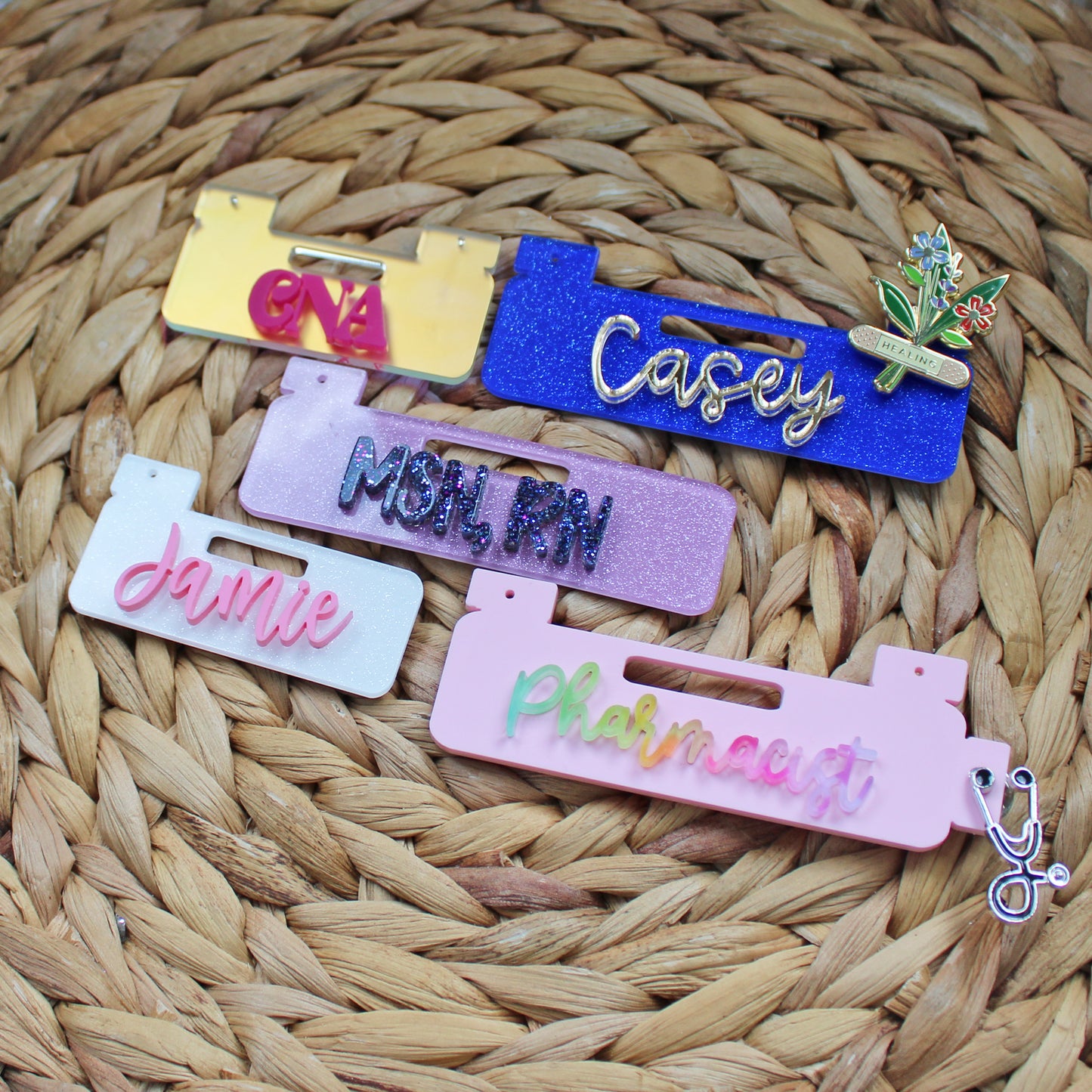 Custom Acrylic Pin Badge Topper