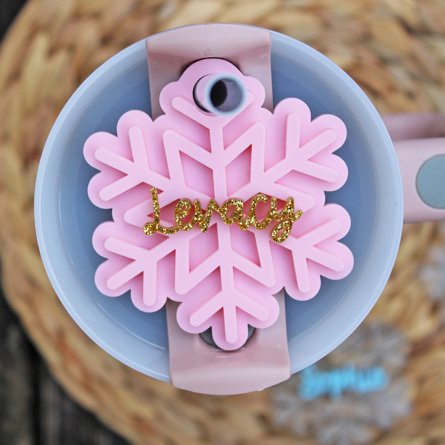 Snowflake Stanley Name Plate