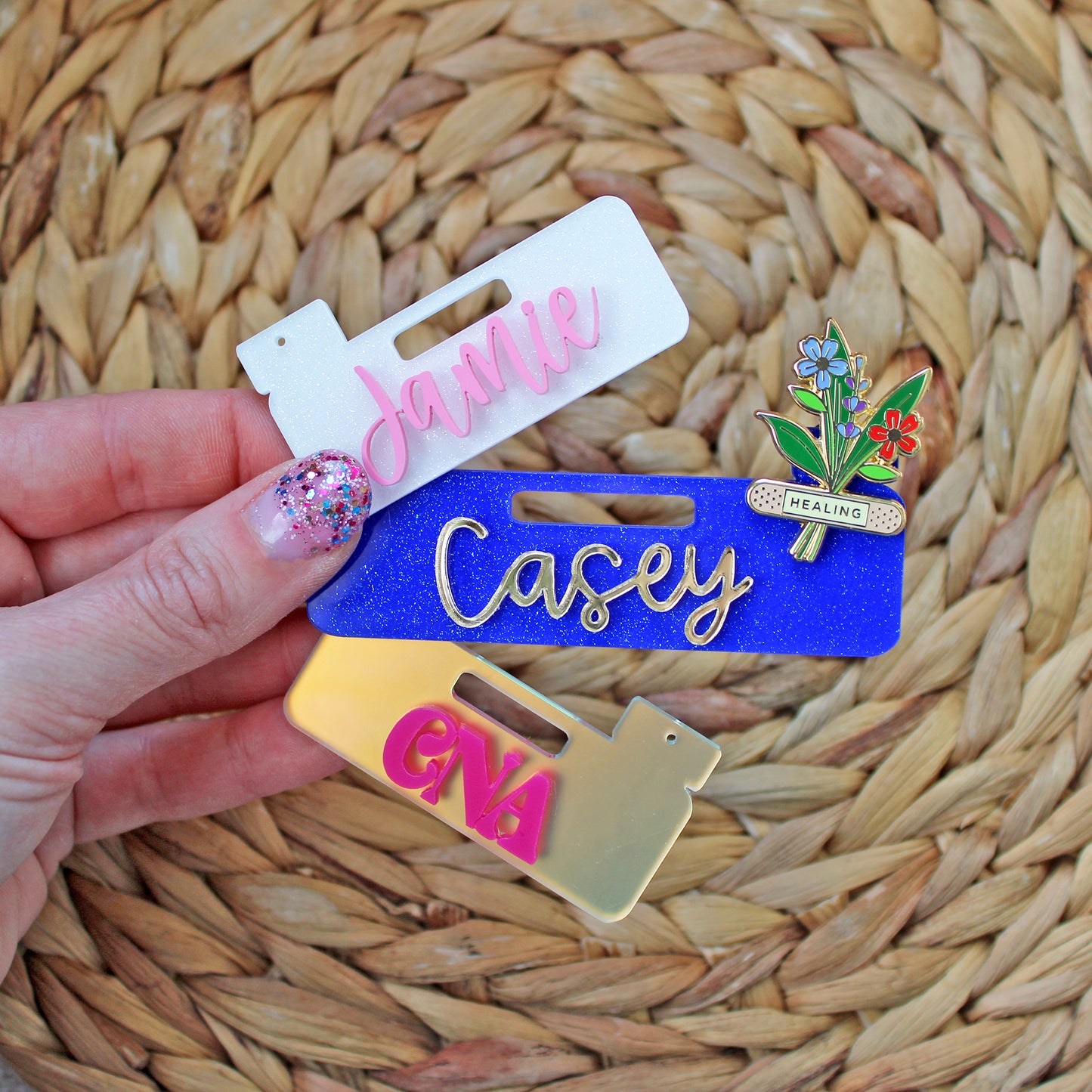 Custom Acrylic Pin Badge Topper