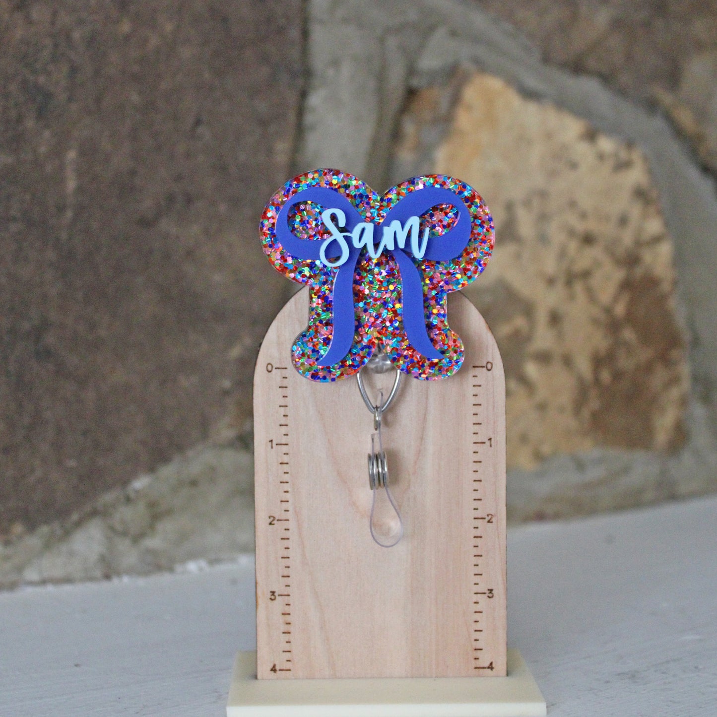 Bow Badge Reel