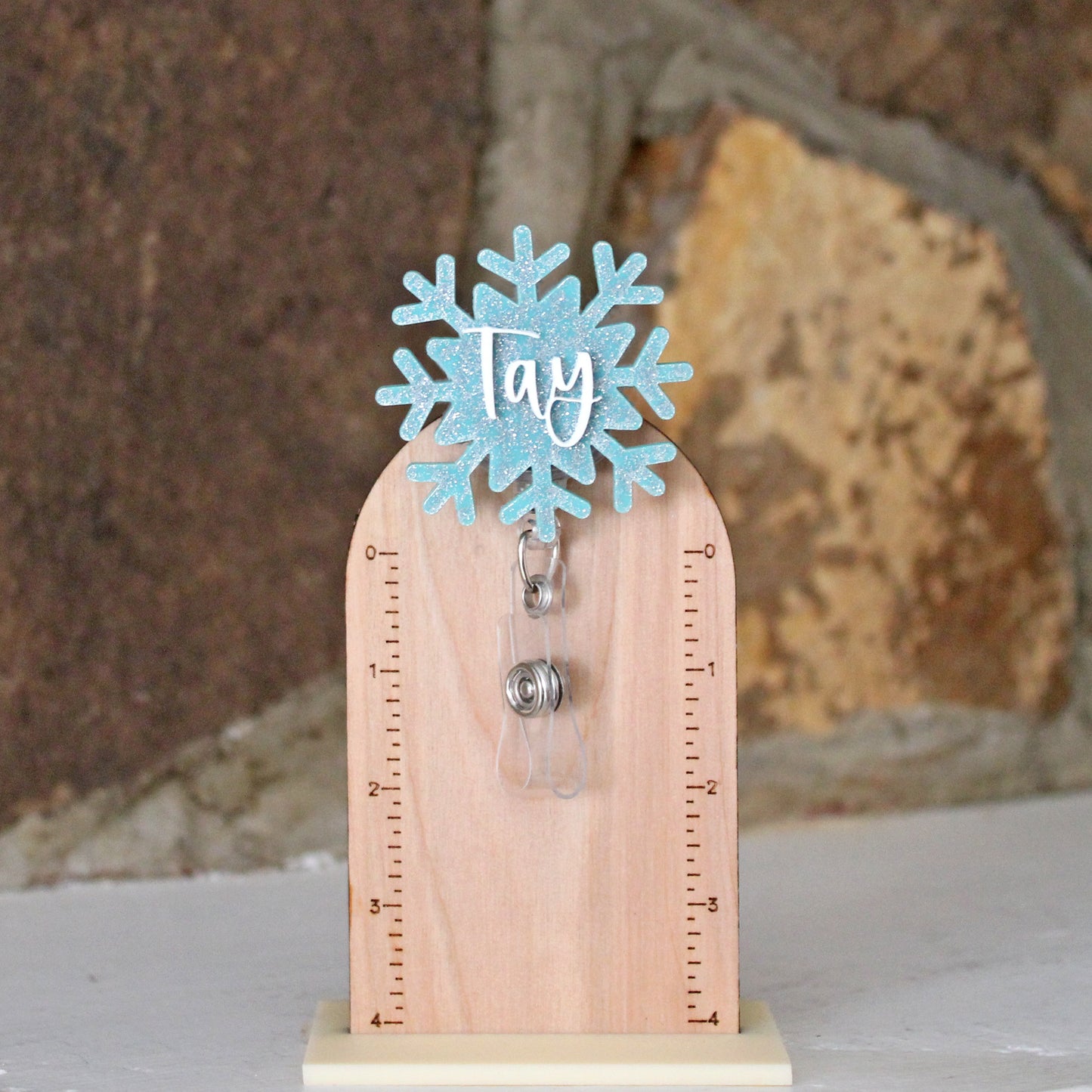 Snowflake Badge Reel