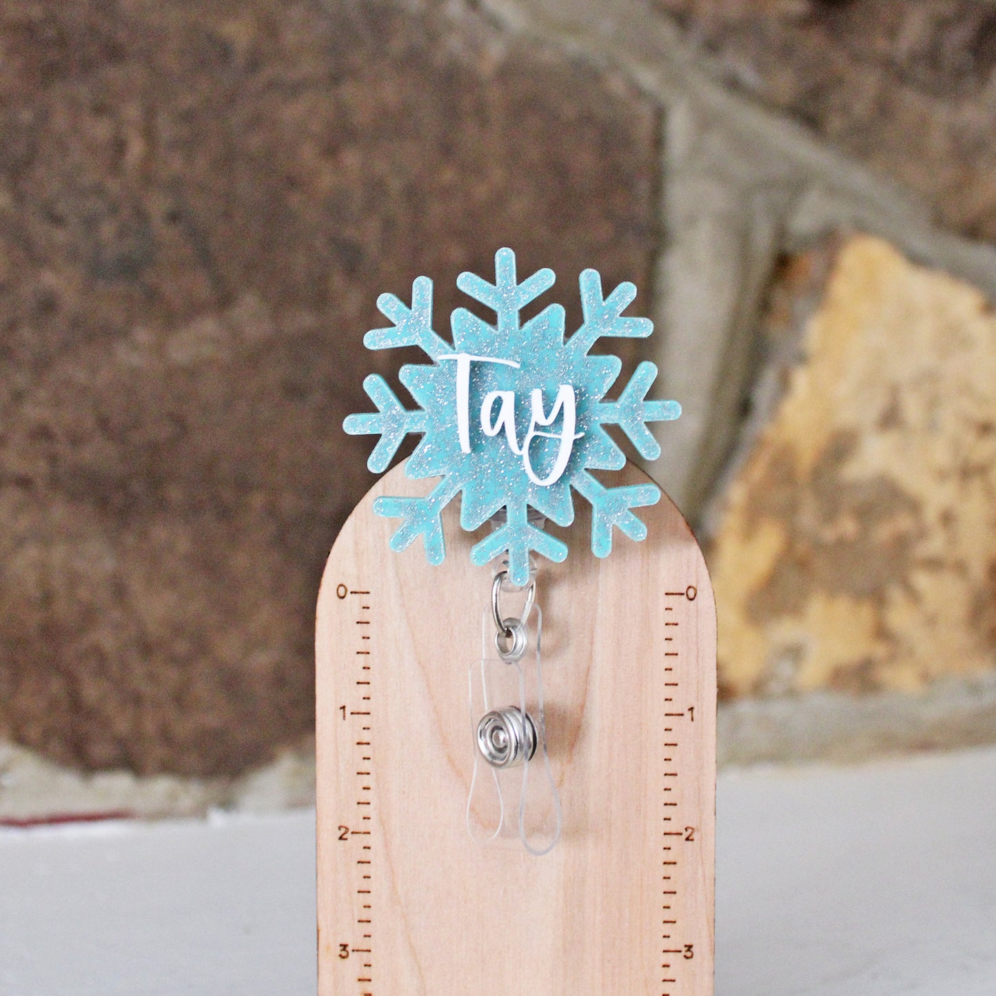 Snowflake Badge Reel