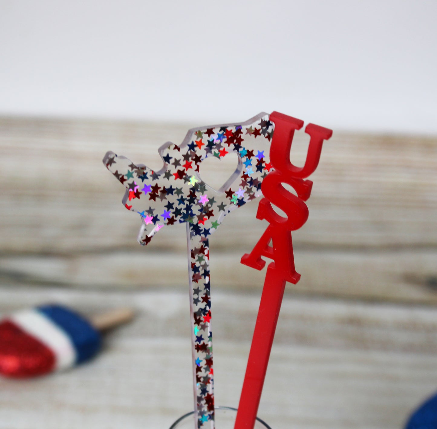 Patriotic Stir Sticks
