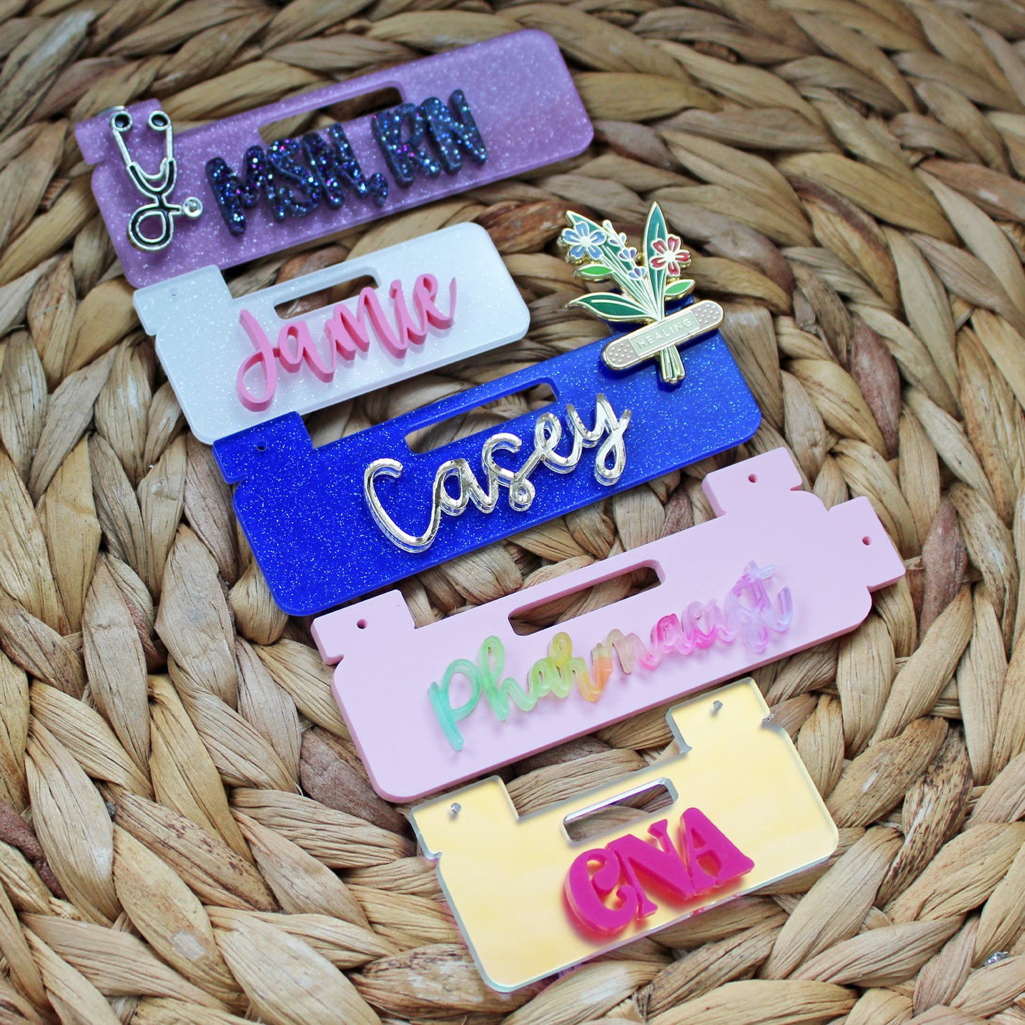 Custom Acrylic Pin Badge Topper