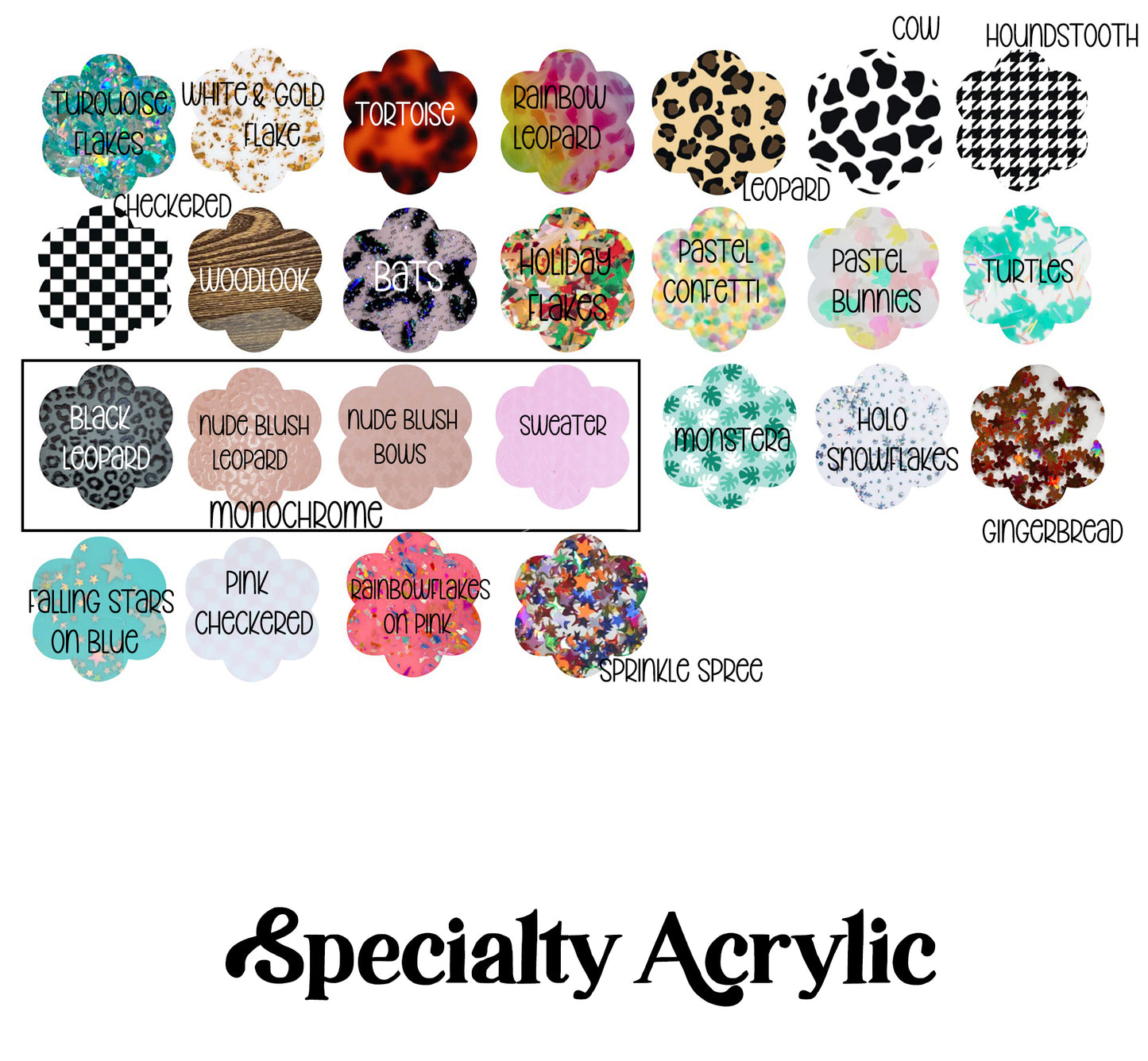 Custom Acrylic Badge Topper