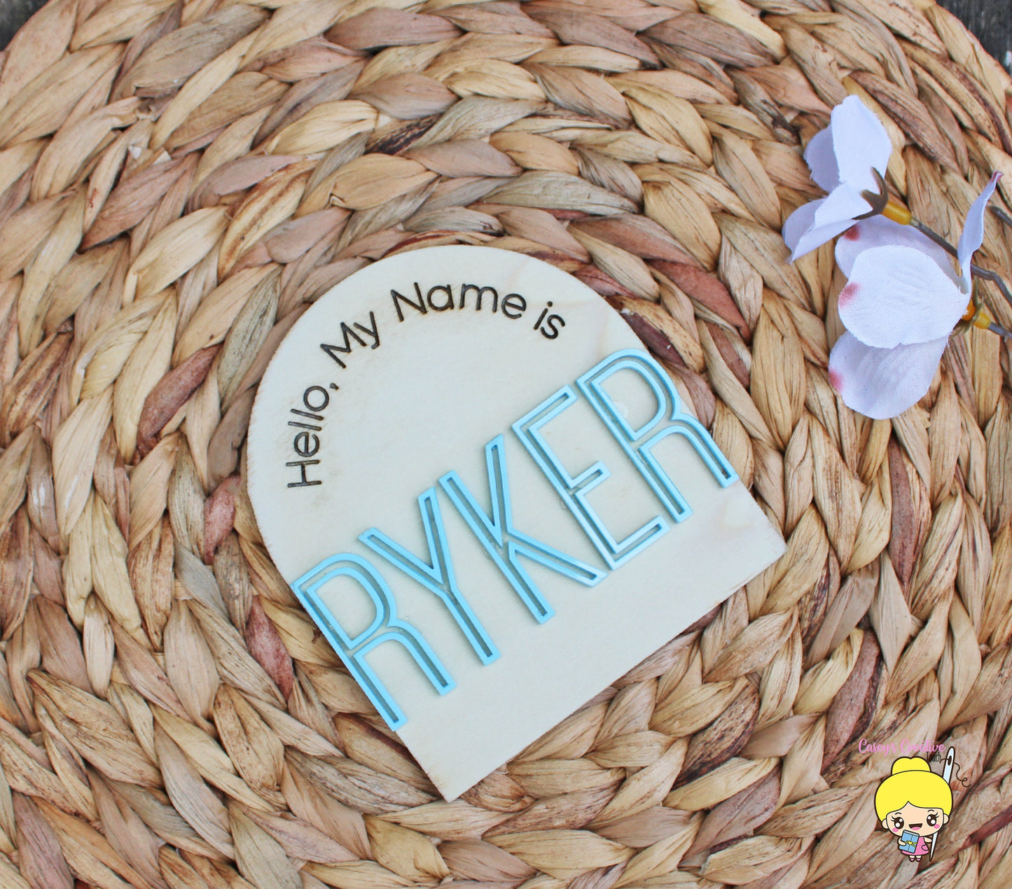 Name Sign,  Baby Name Sign, Name Announcement, Hello My Name Is, Hello My Name Is Sign, Baby Sign, Name Announcement Sign, hospital sign