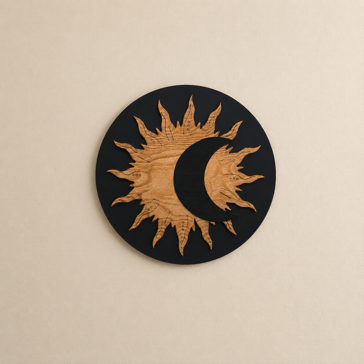 Moon in sun
