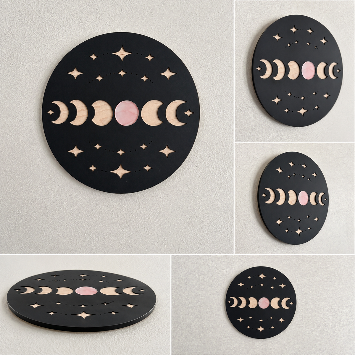 Moon phases with speciality moon