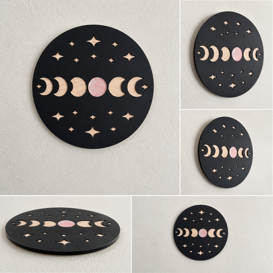 Moon phases with speciality moon