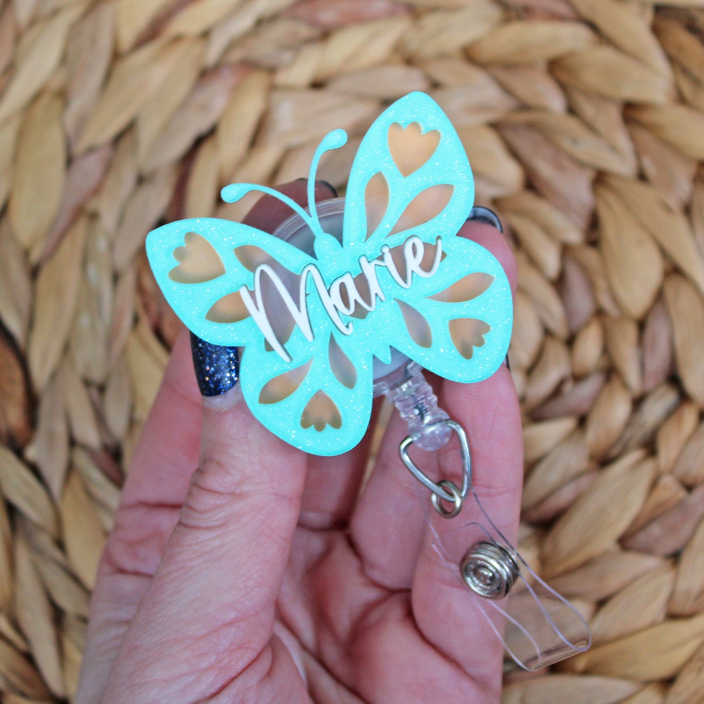Butterfly Badge Reel