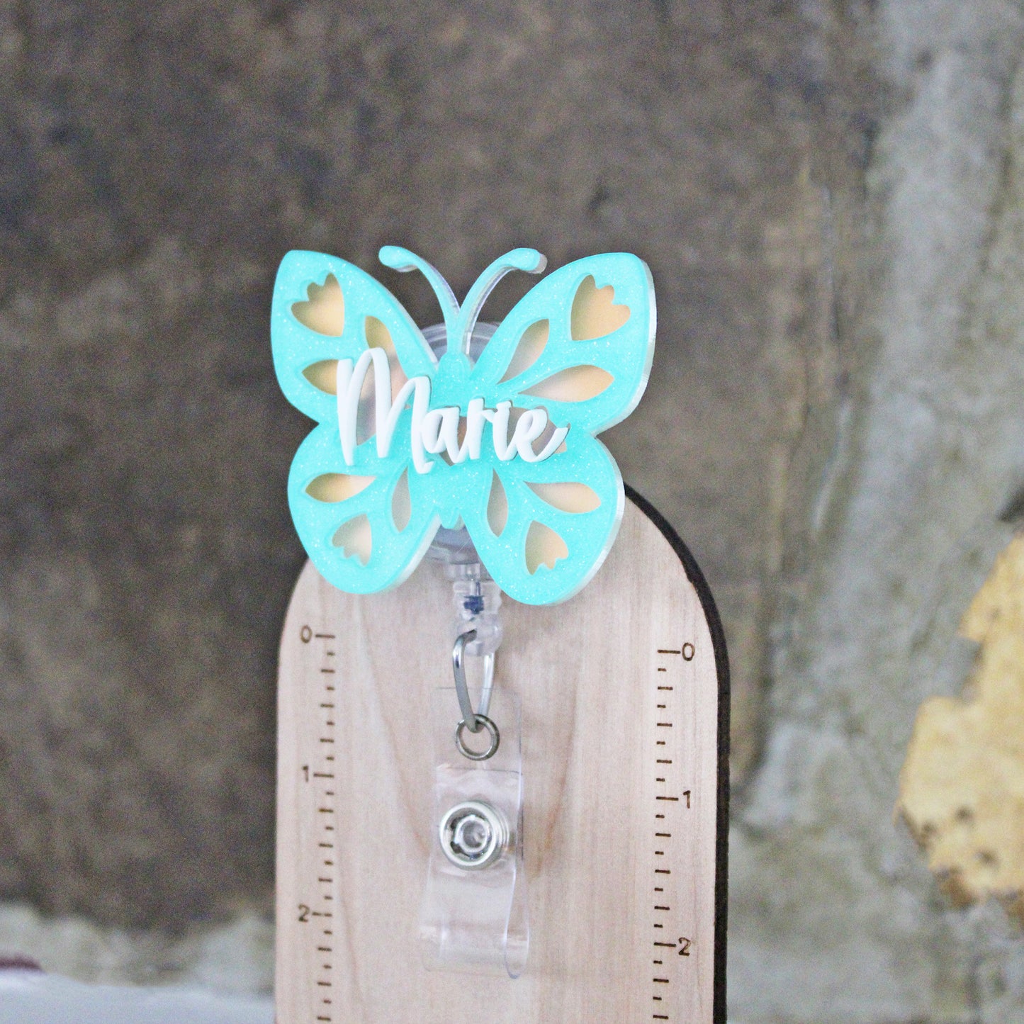 Butterfly Badge Reel