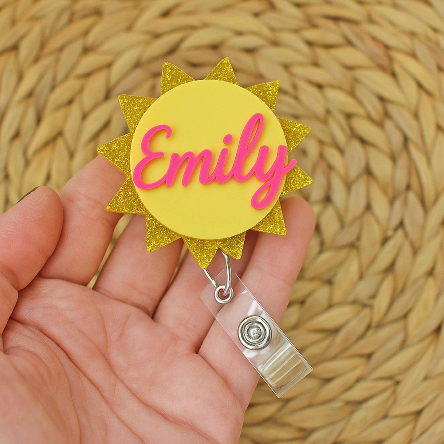 Happy Sun Badge Reel
