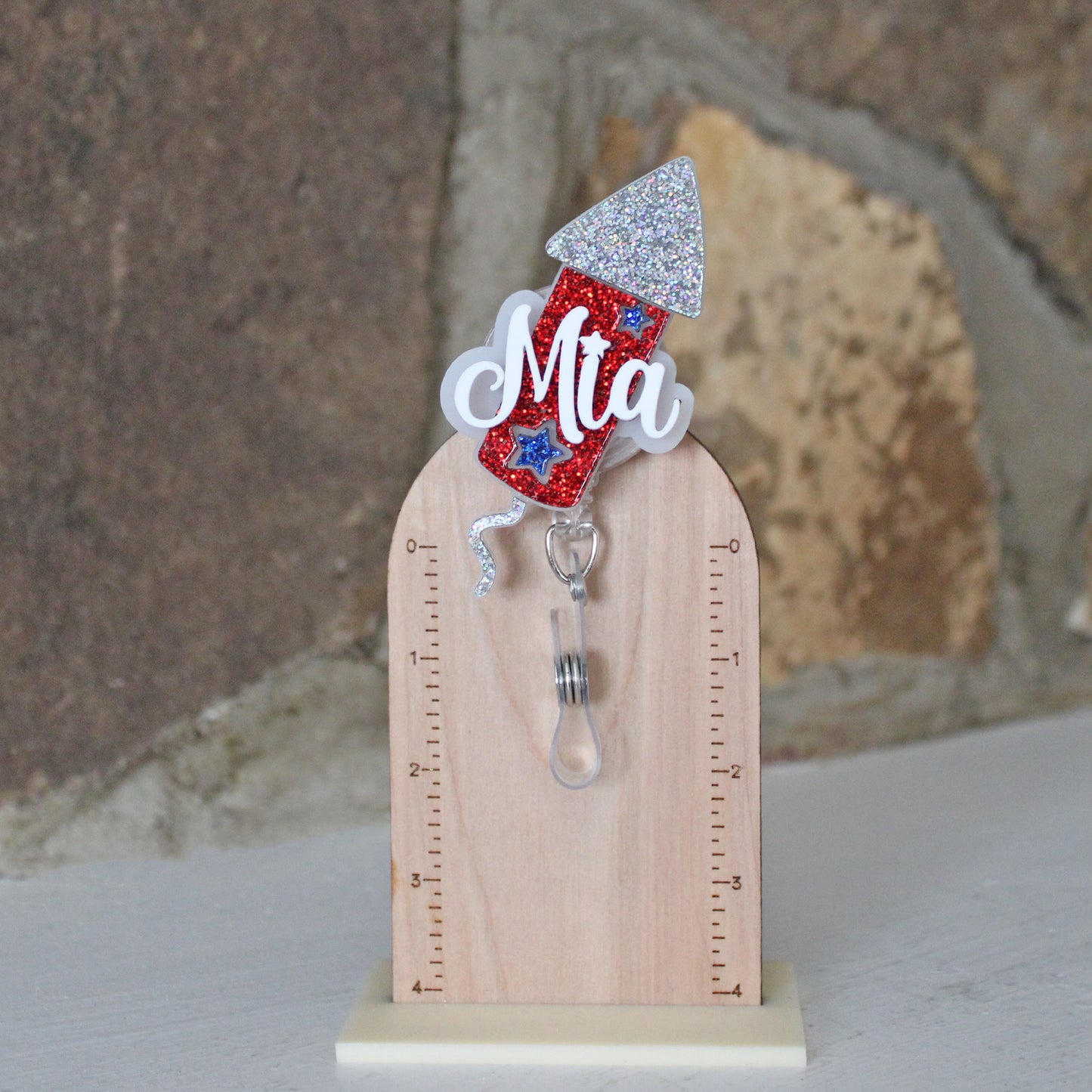 Firecracker Badge Reel