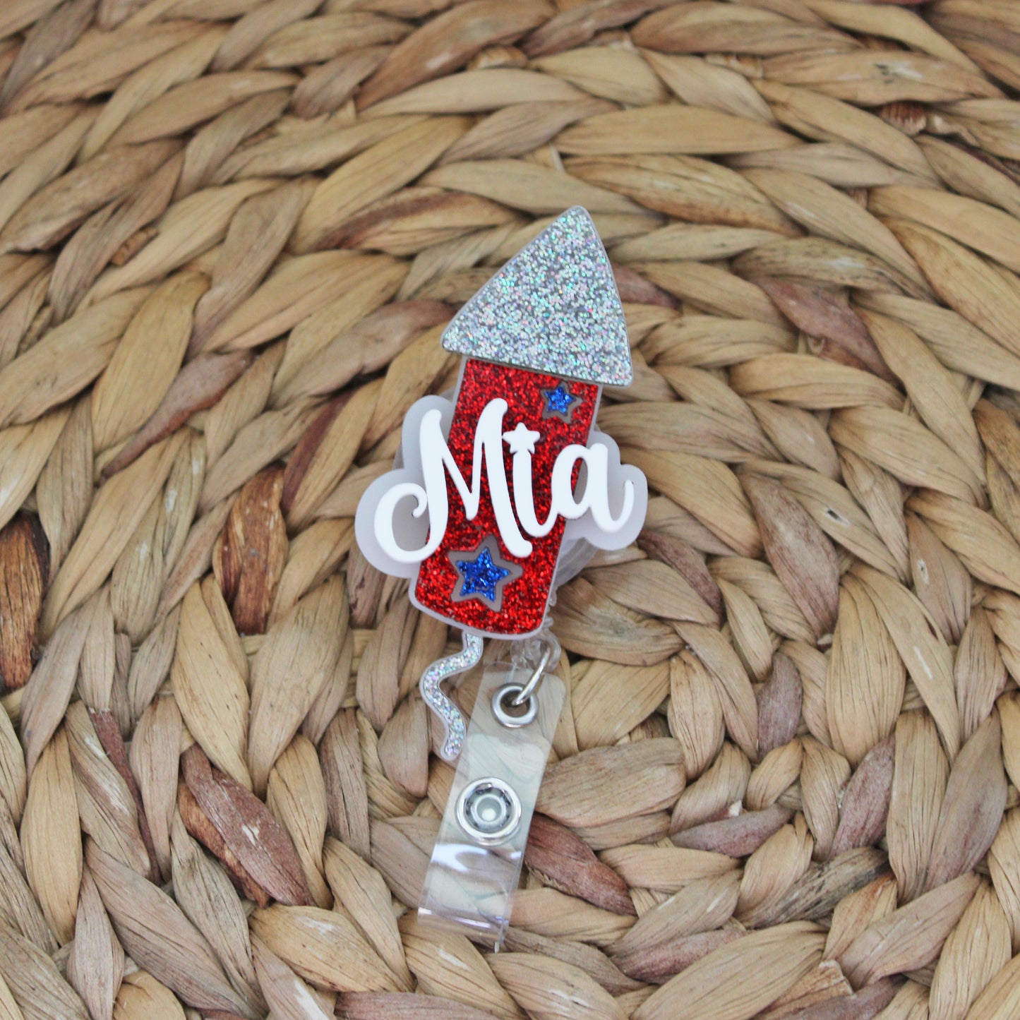 Firecracker Badge Reel