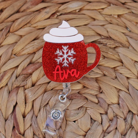Hot Cocoa Badge Reel