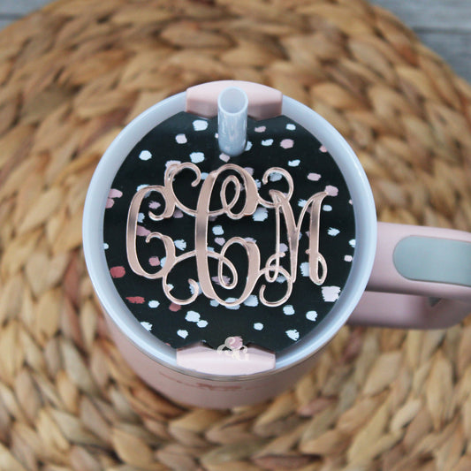 Monogram Stanley Name Plate, Monogram Topper