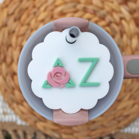 Custom, design your own name plate, Sorority Stanley Name Plate, Custom Sorority Stanley Topper, custom topper