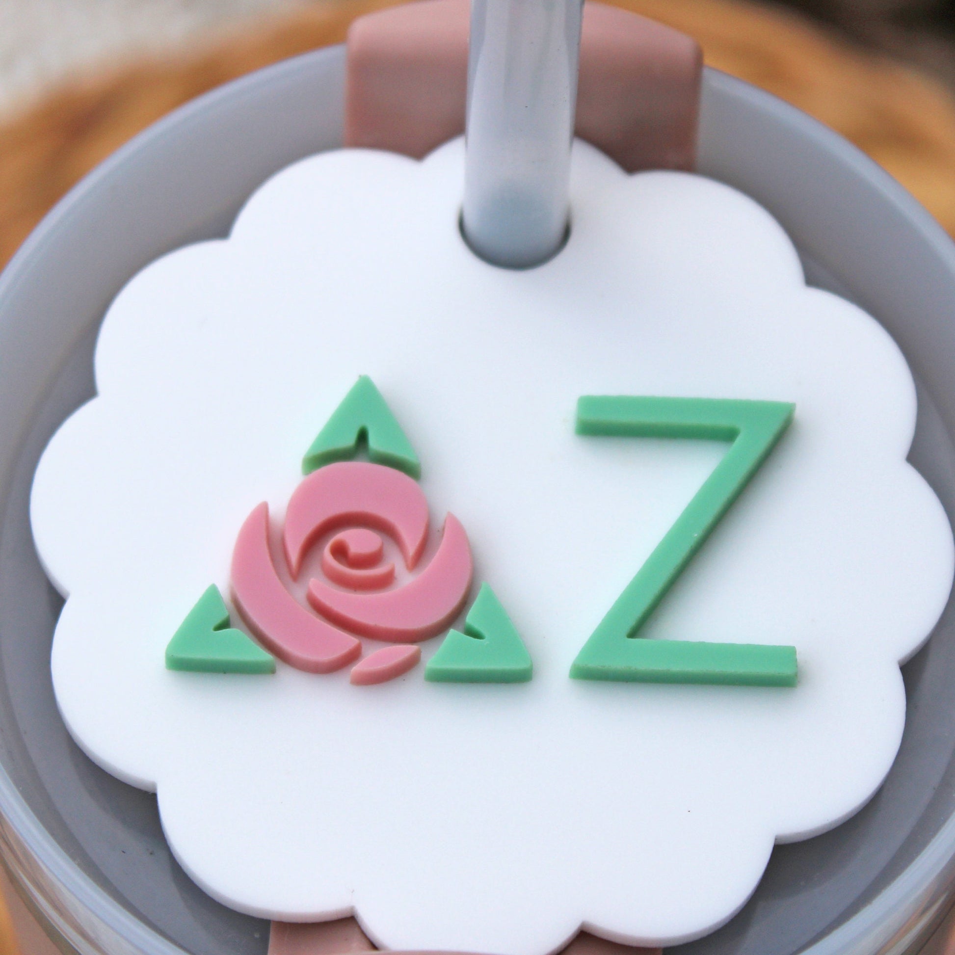 Custom, design your own name plate, Sorority Stanley Name Plate, Custom Sorority Stanley Topper, custom topper