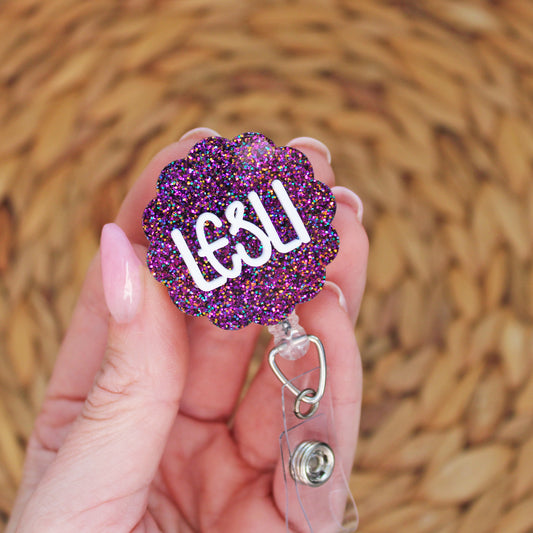 Scallop Badge Reel