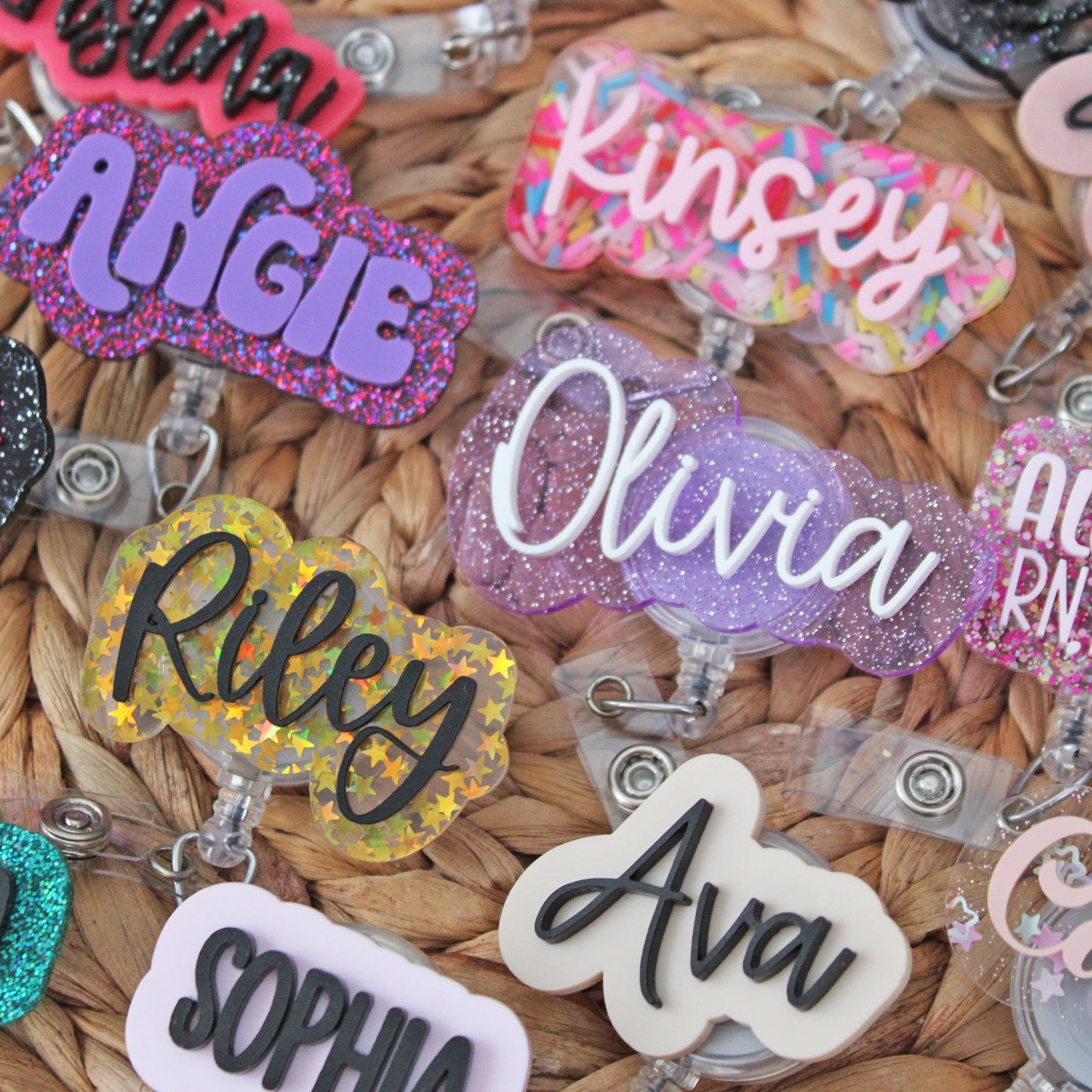 Custom Name Badge Reel