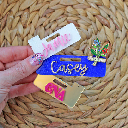 Custom Acrylic Pin Badge Topper
