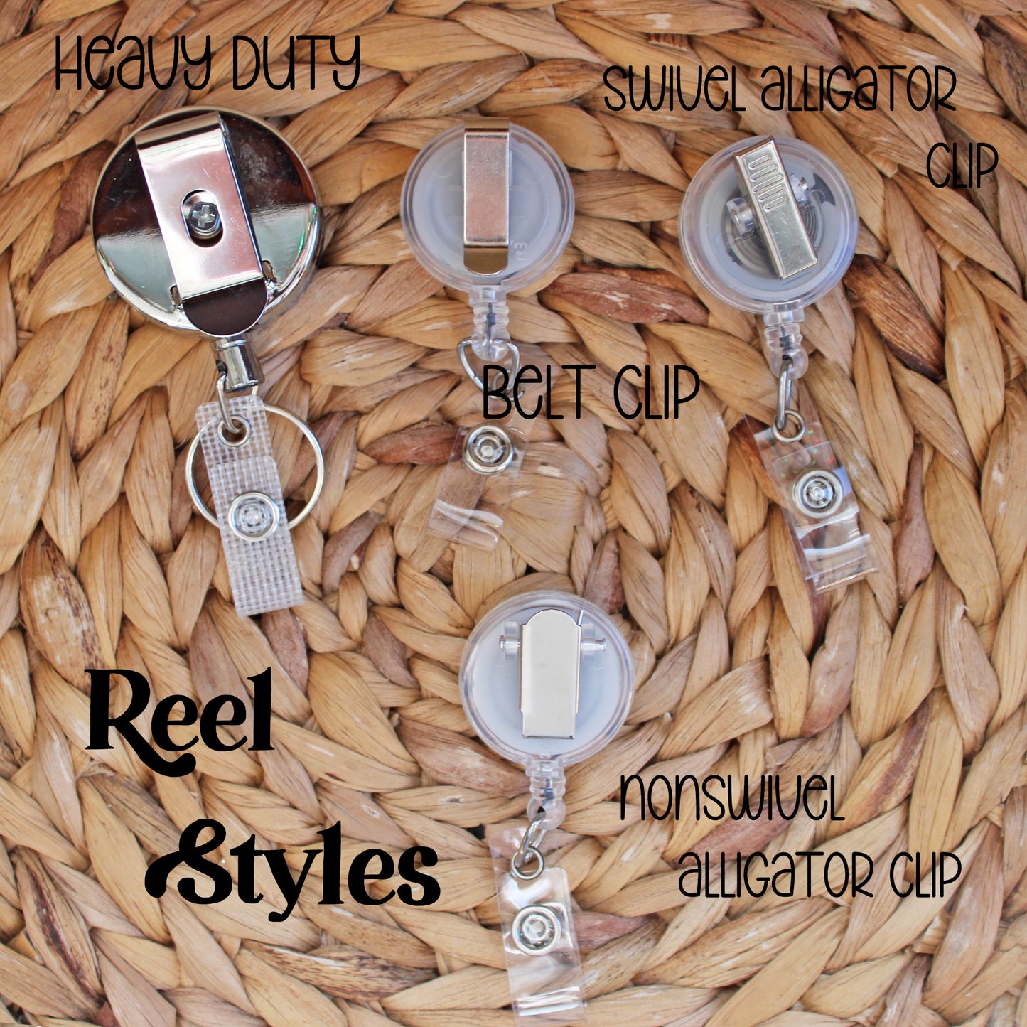Dolphin Badge Reel