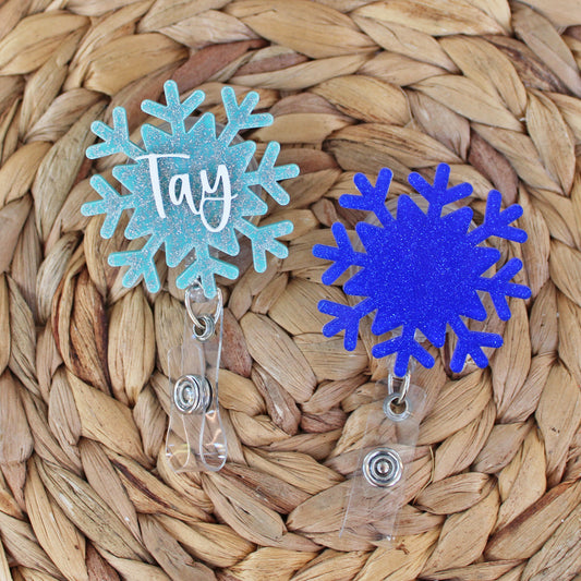 Snowflake Badge Reel