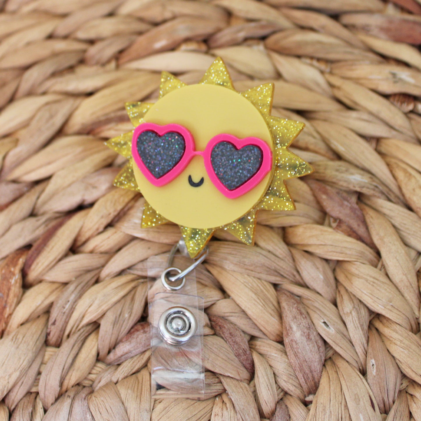 Happy Sun Badge Reel