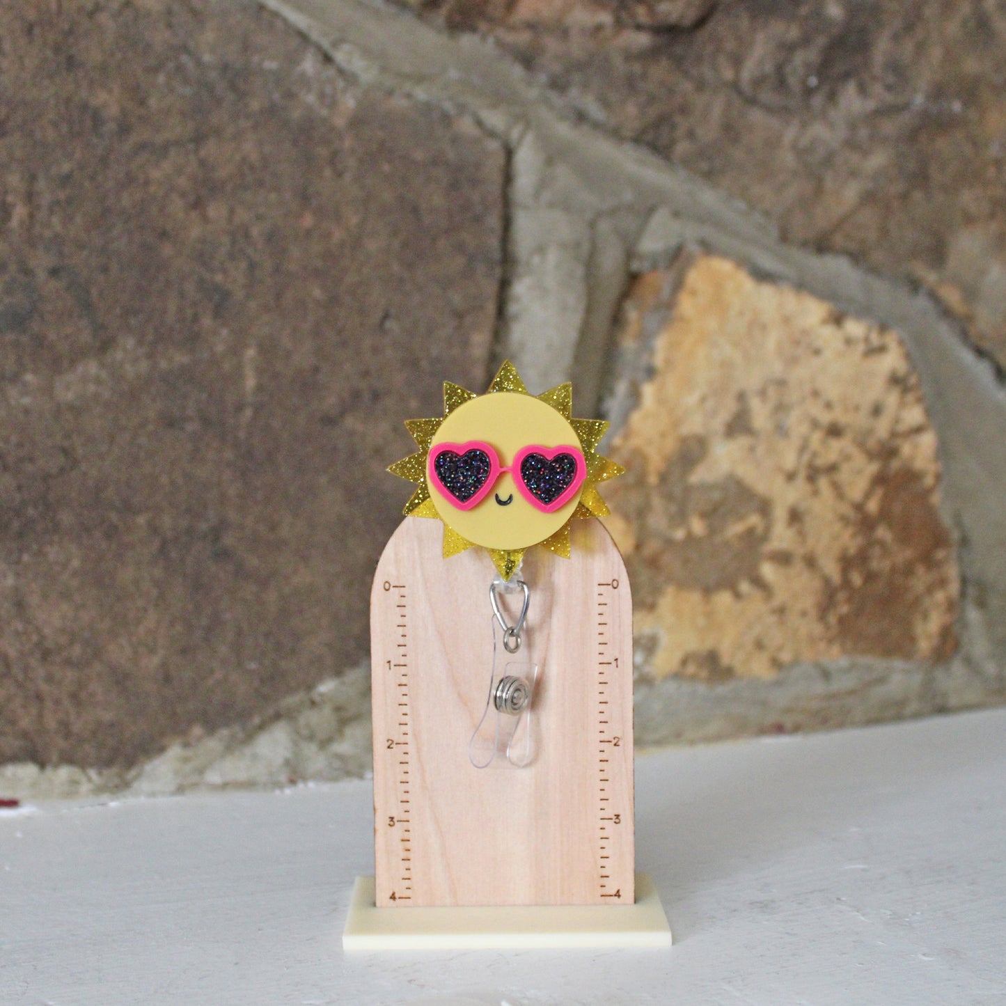 Happy Sun Badge Reel