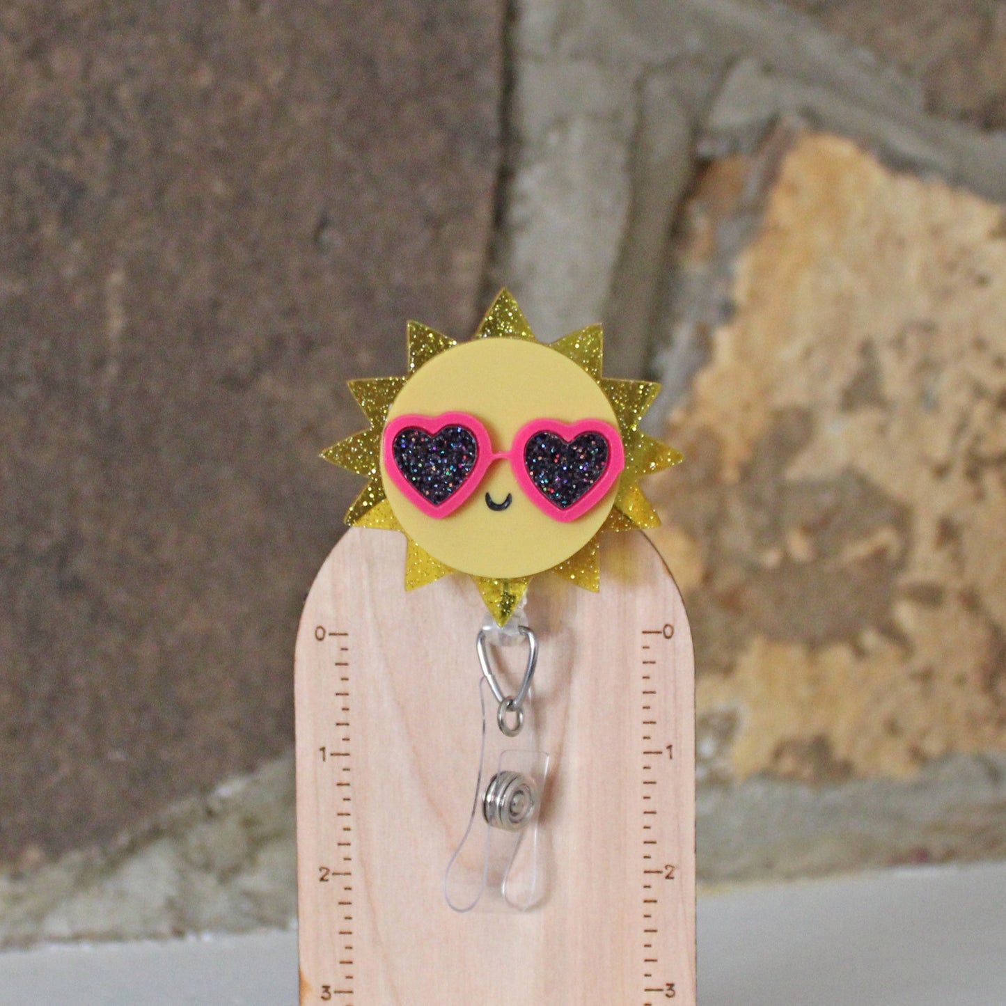 Happy Sun Badge Reel