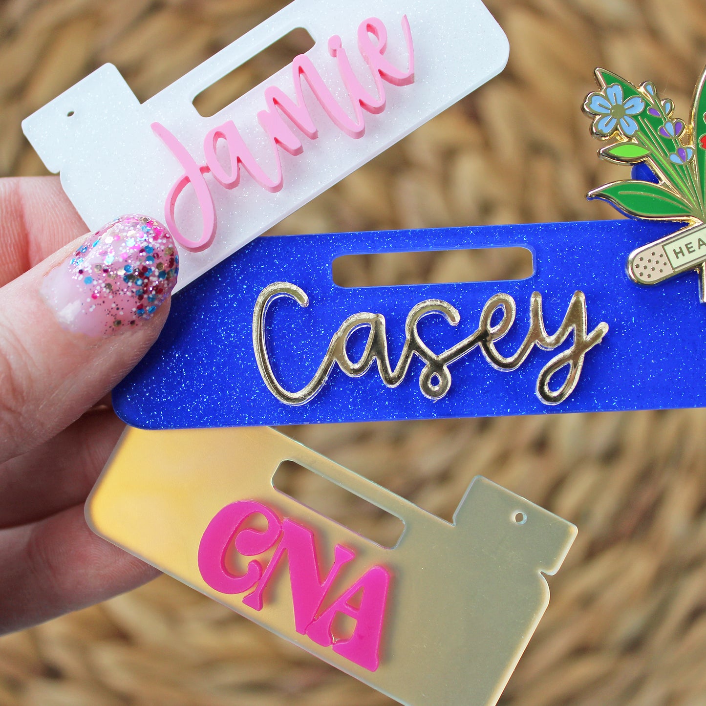 Custom Acrylic Pin Badge Topper